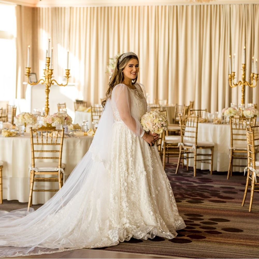 Wedding and engagement dress